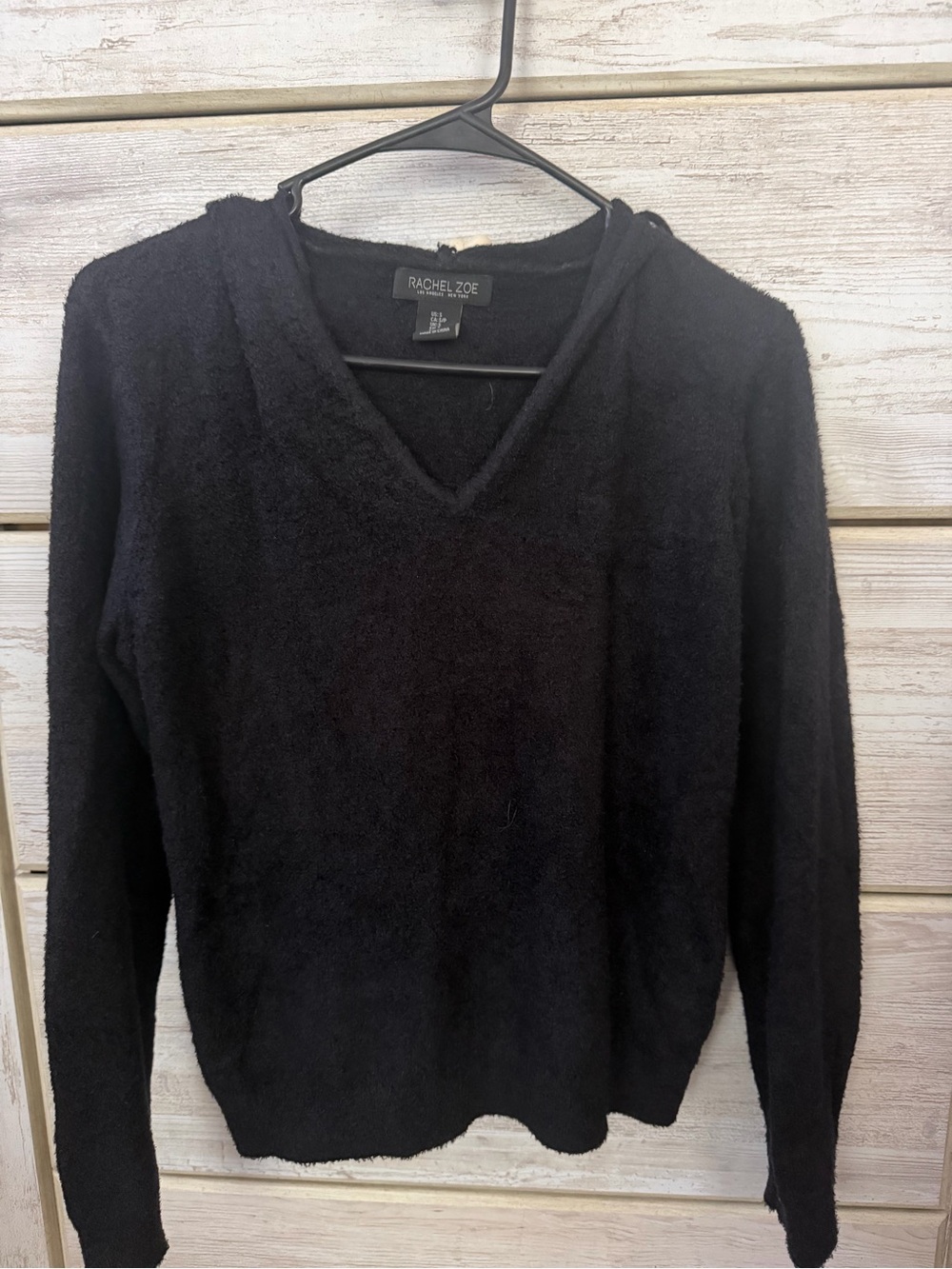Rachel Zoe Women’s Black V-Neck Sweater